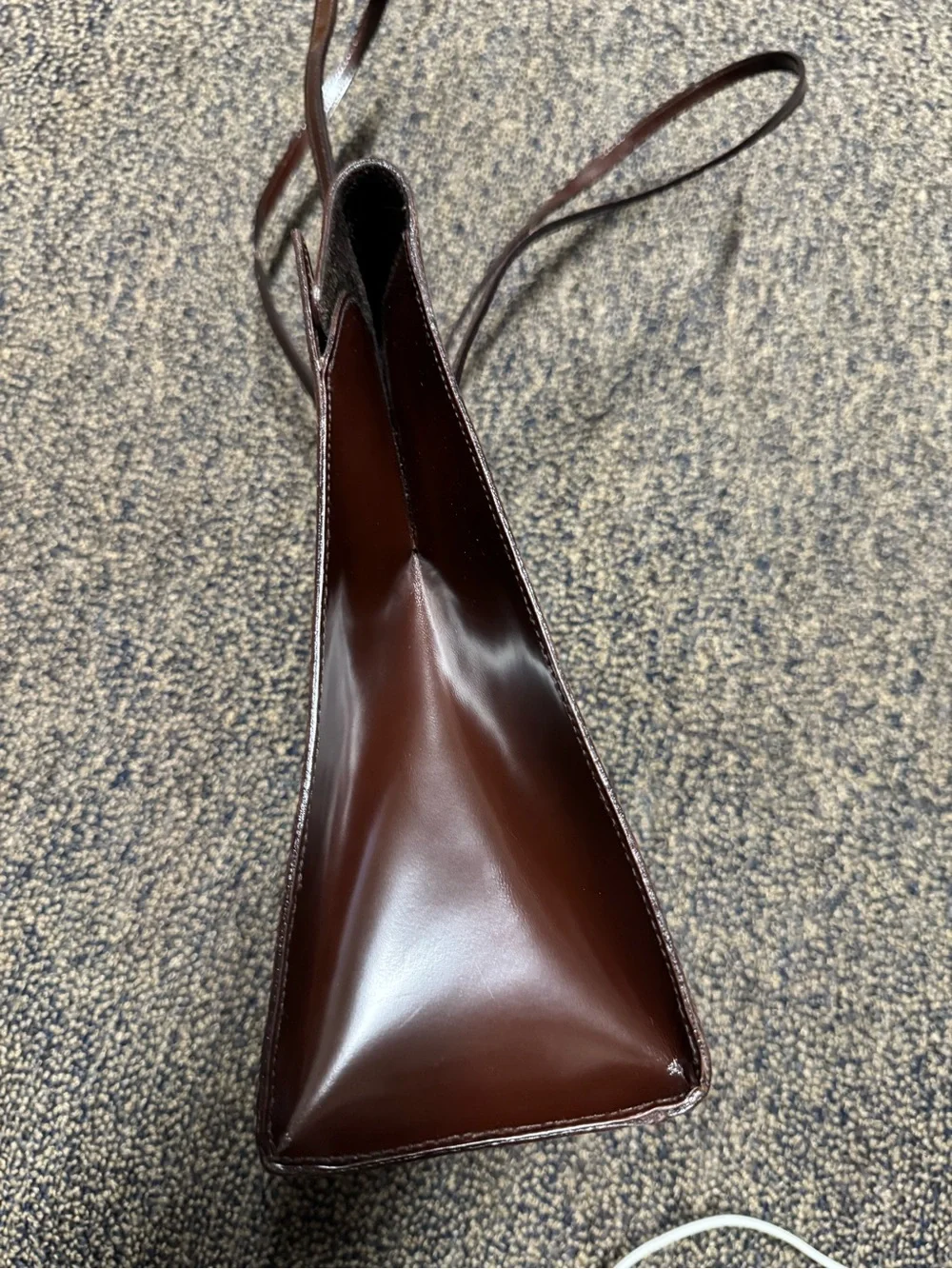 Furla handle brown marks