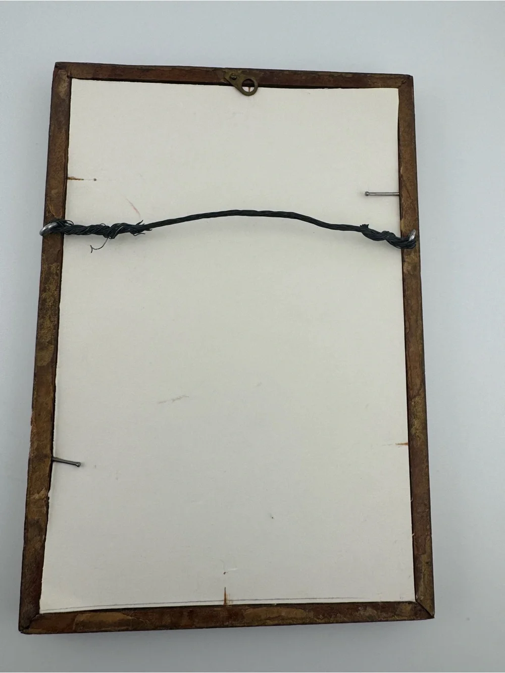Vintage Wooden Frame Portrait Wall Art