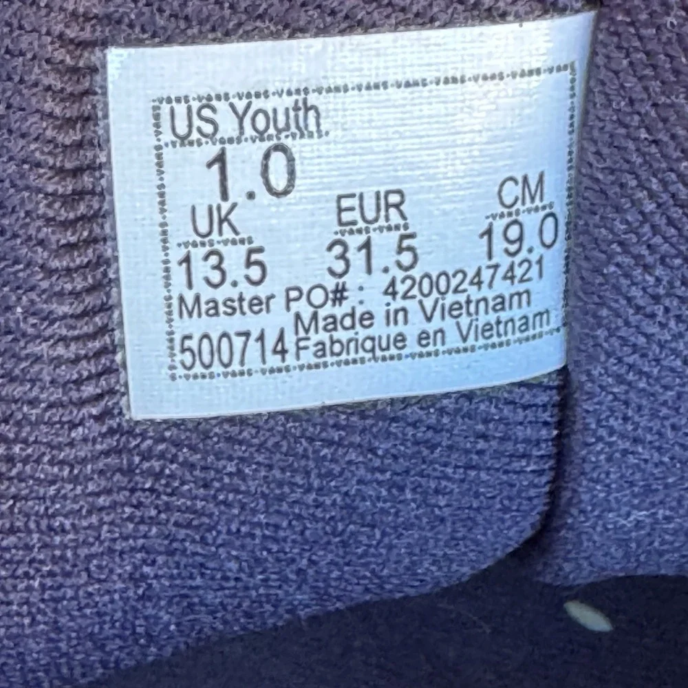 Vans caldrone youth