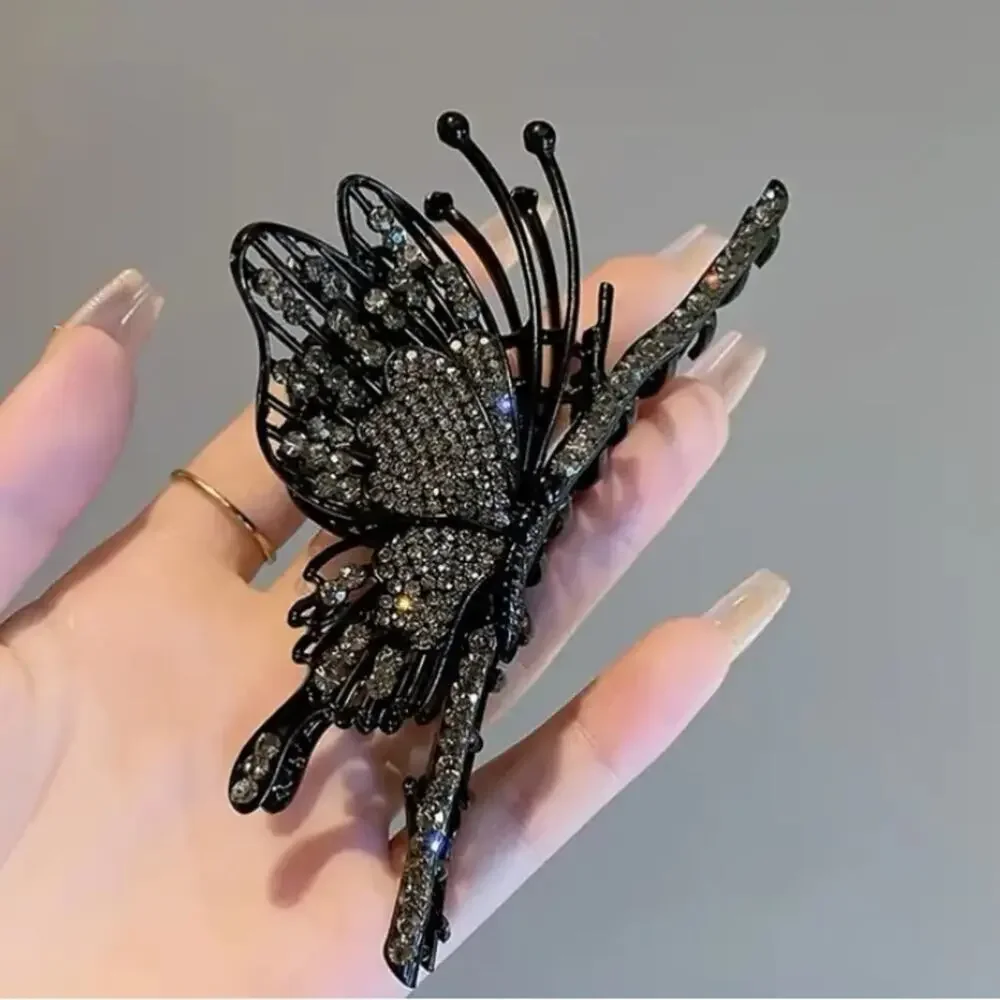 N/A black rhinestone