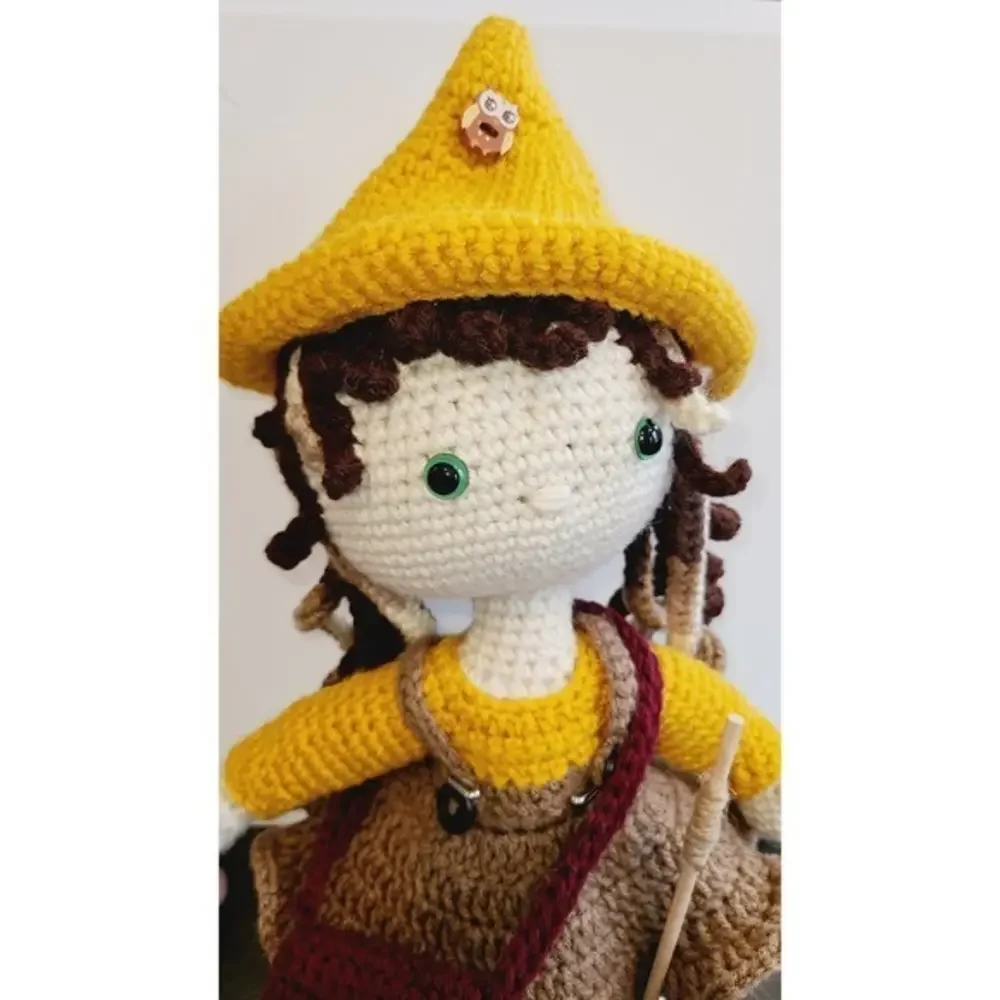 Crochet Witch / Cute Witch Amigurumi‎