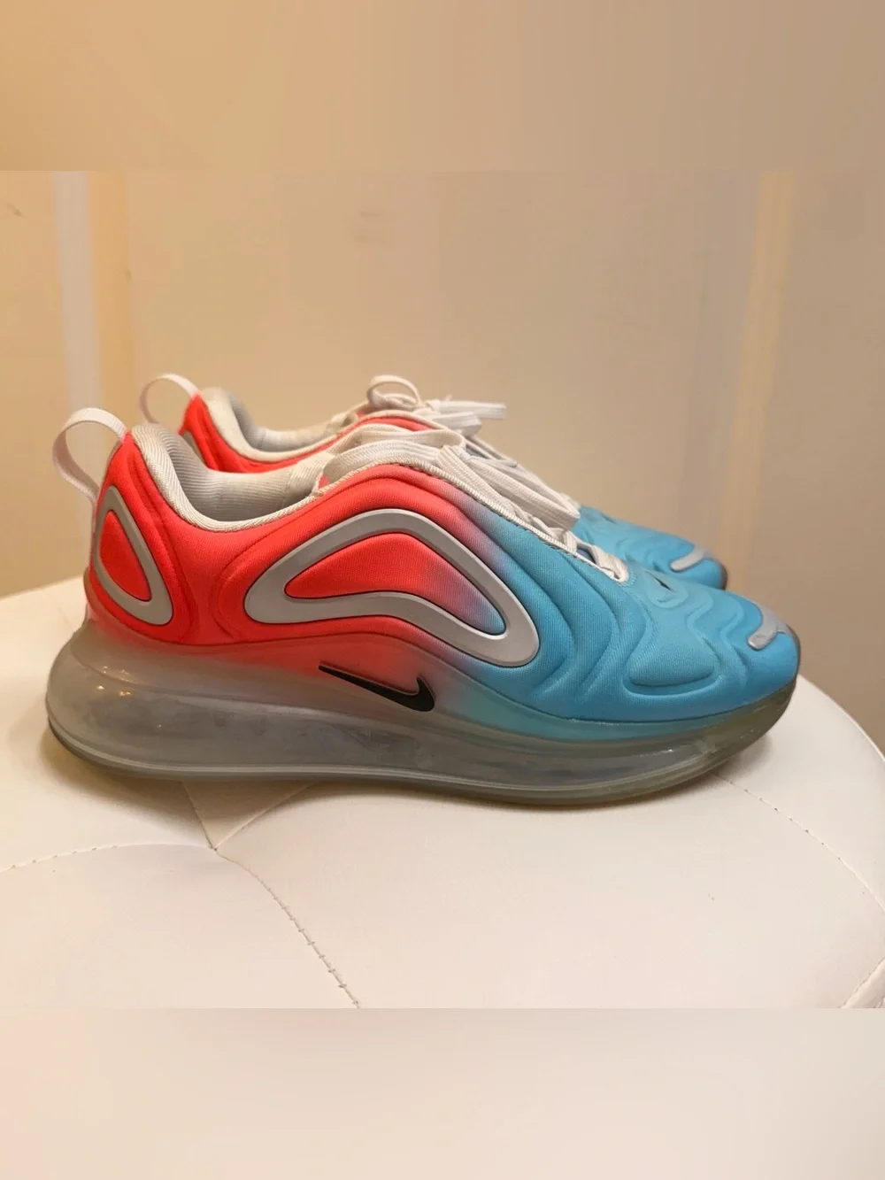 Nike Women's Gradient Blue & Coral Air Max Trainer