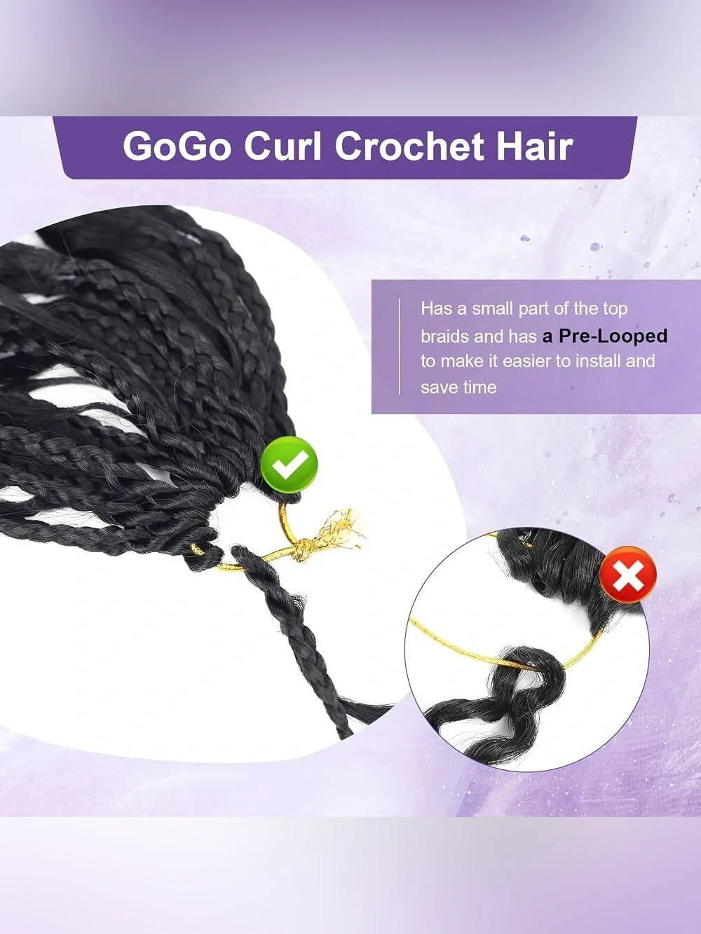N/A curl packs inch