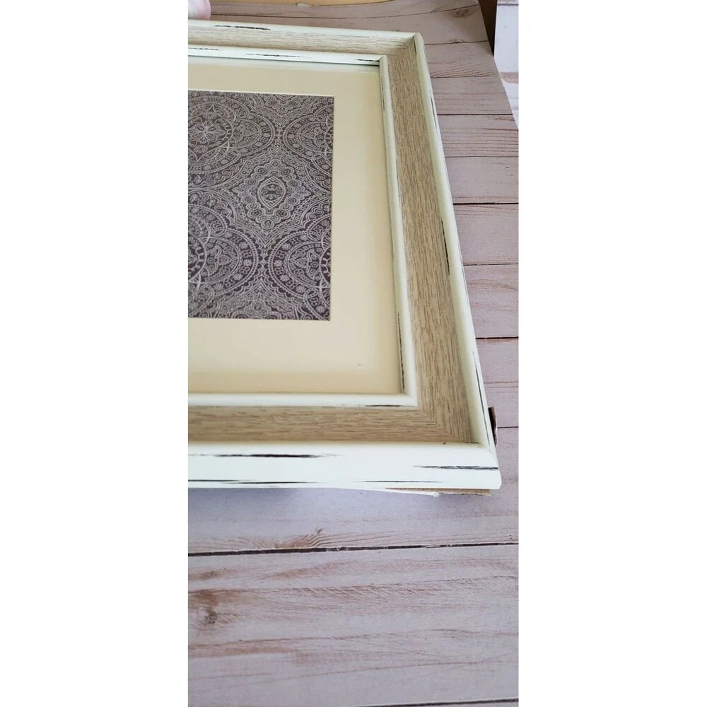 Large Whitewash Picture Frame