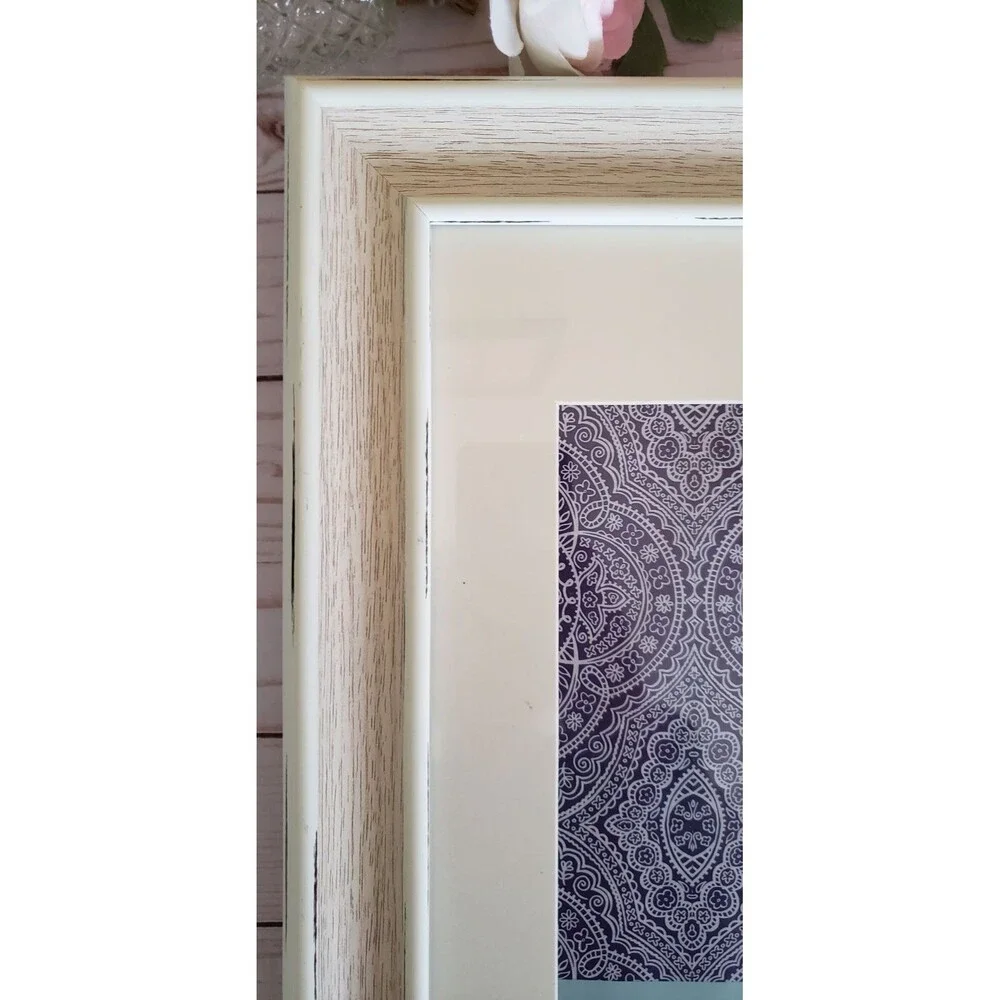 Large Whitewash Picture Frame