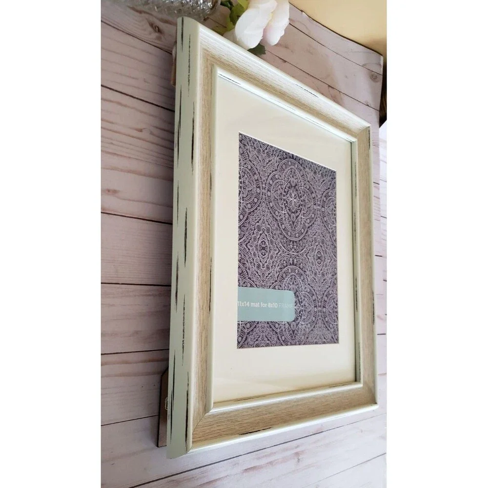 Large Whitewash Picture Frame