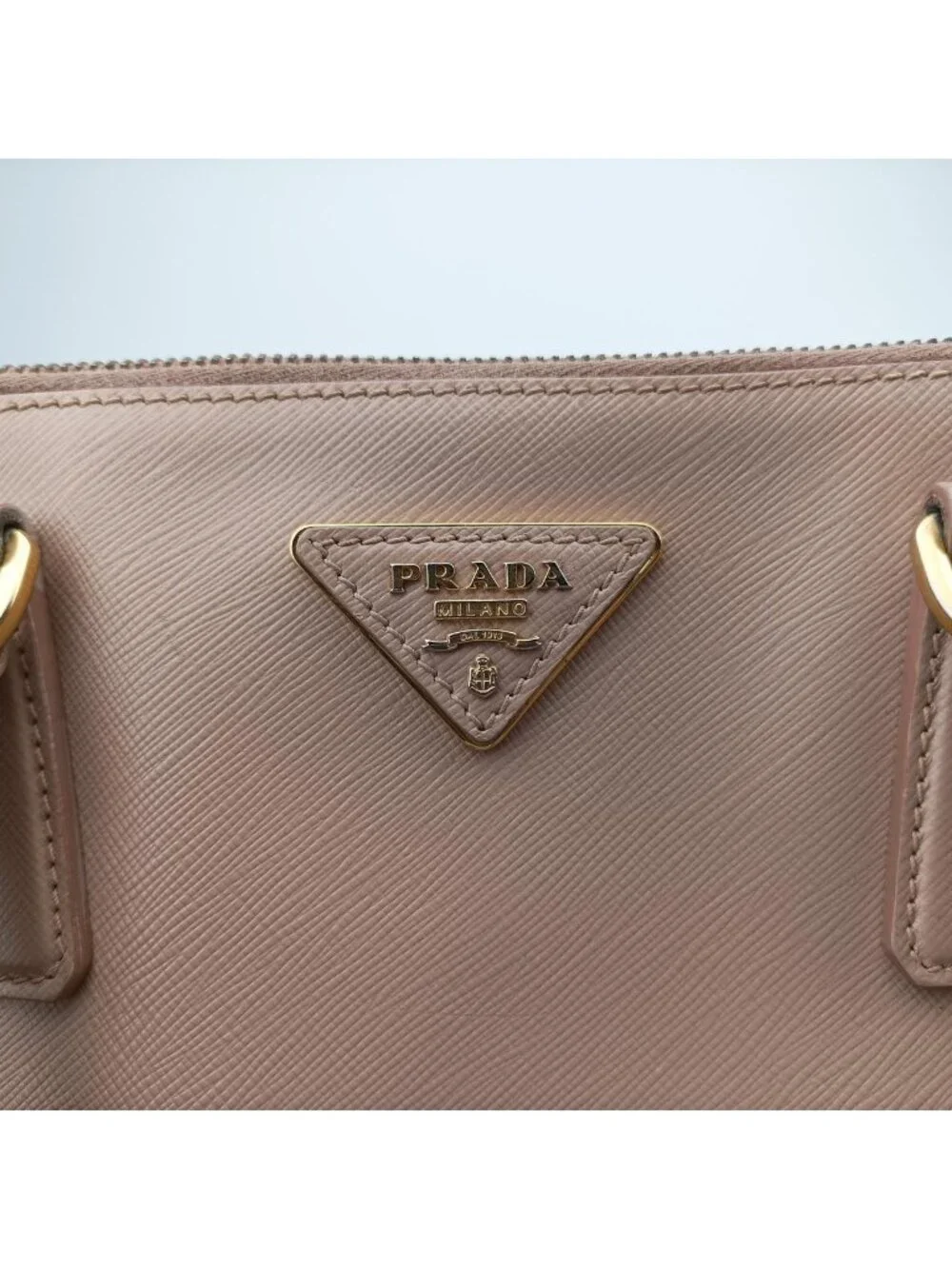 Prada Galleria Pink Saffiano Leather 25 Handbag
