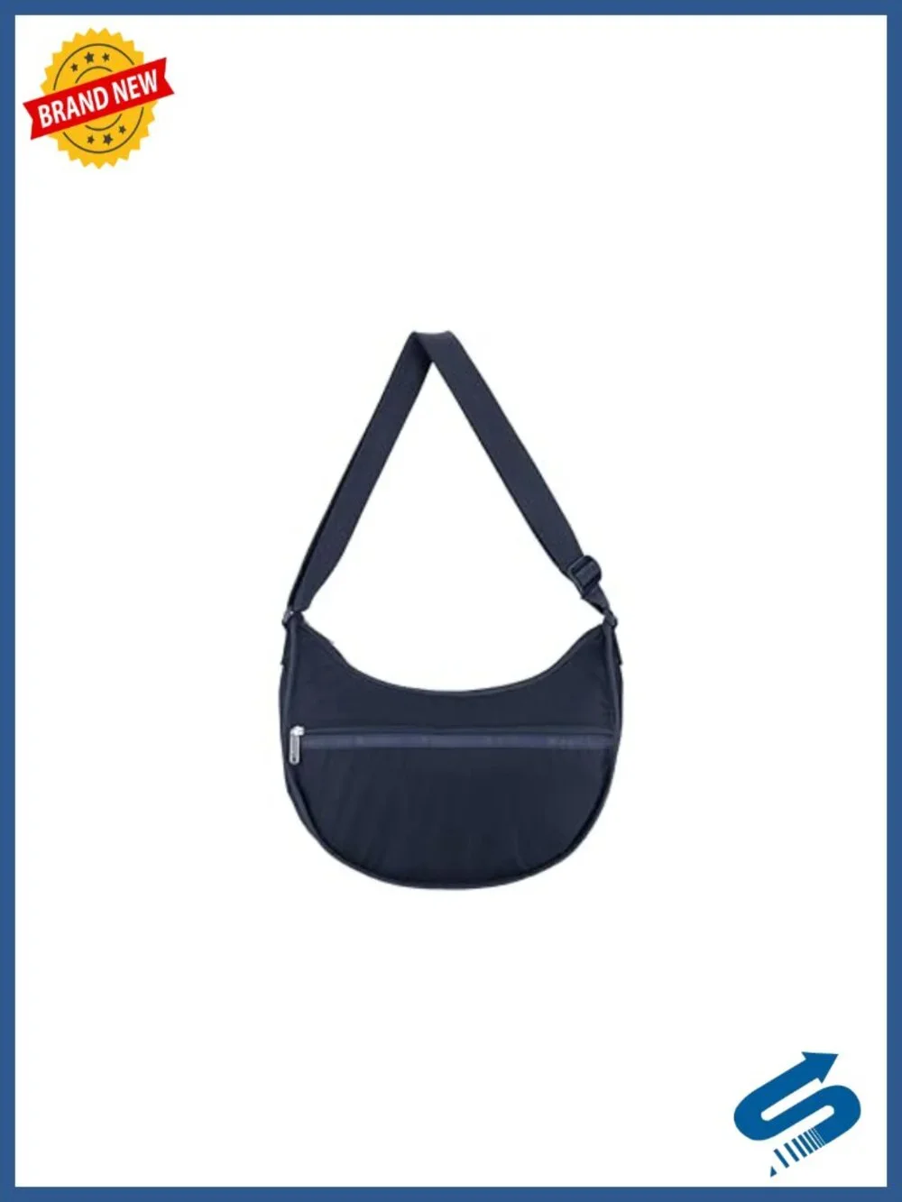LeSportsac Nylon Hobo Bag Adjustable Strap Zip Pockets