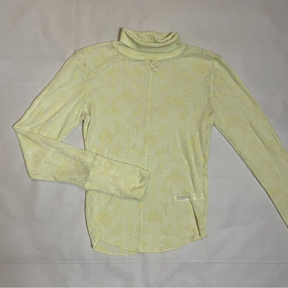 Free People thermal turtleneck