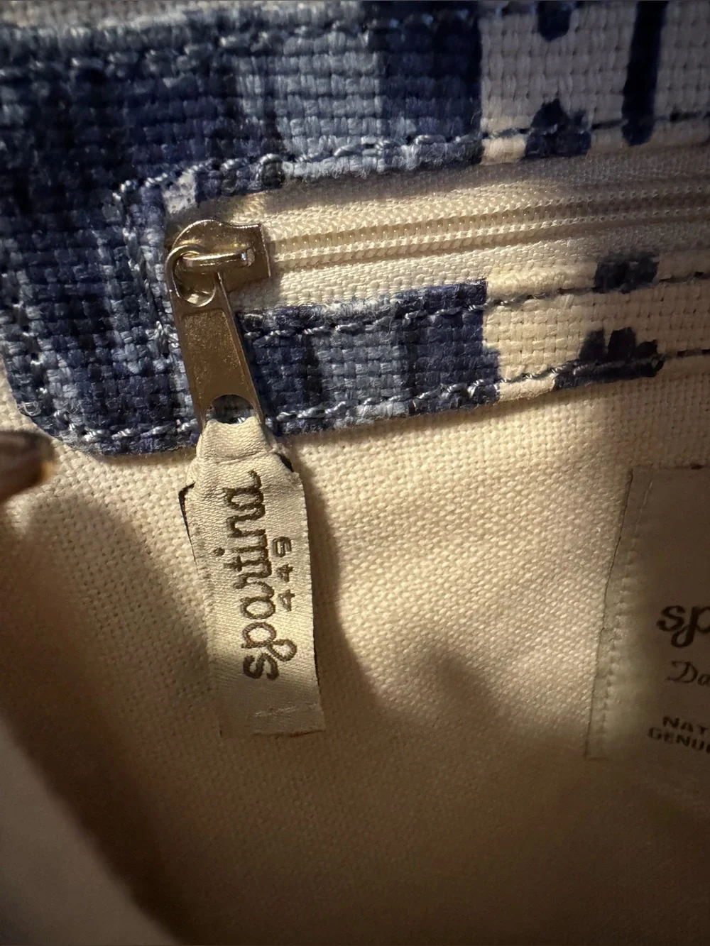 Spartina 449 MOONGLADE bowler purse