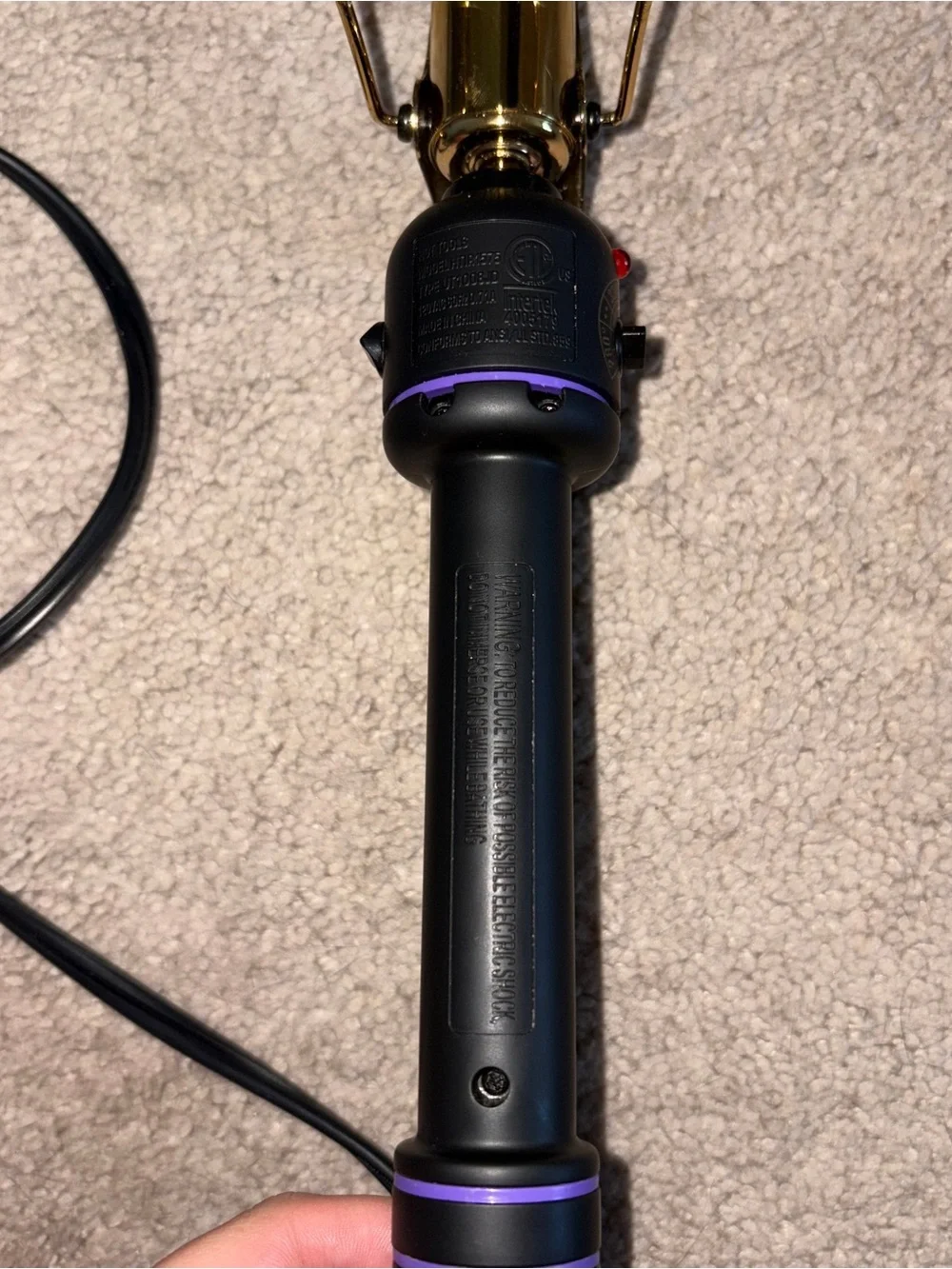 Hot Tools gold black