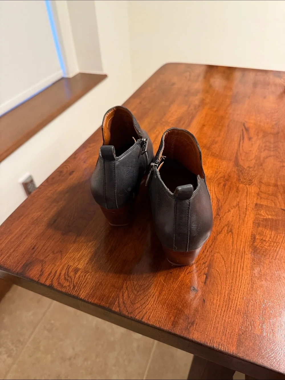 Franco Sarto black leather
