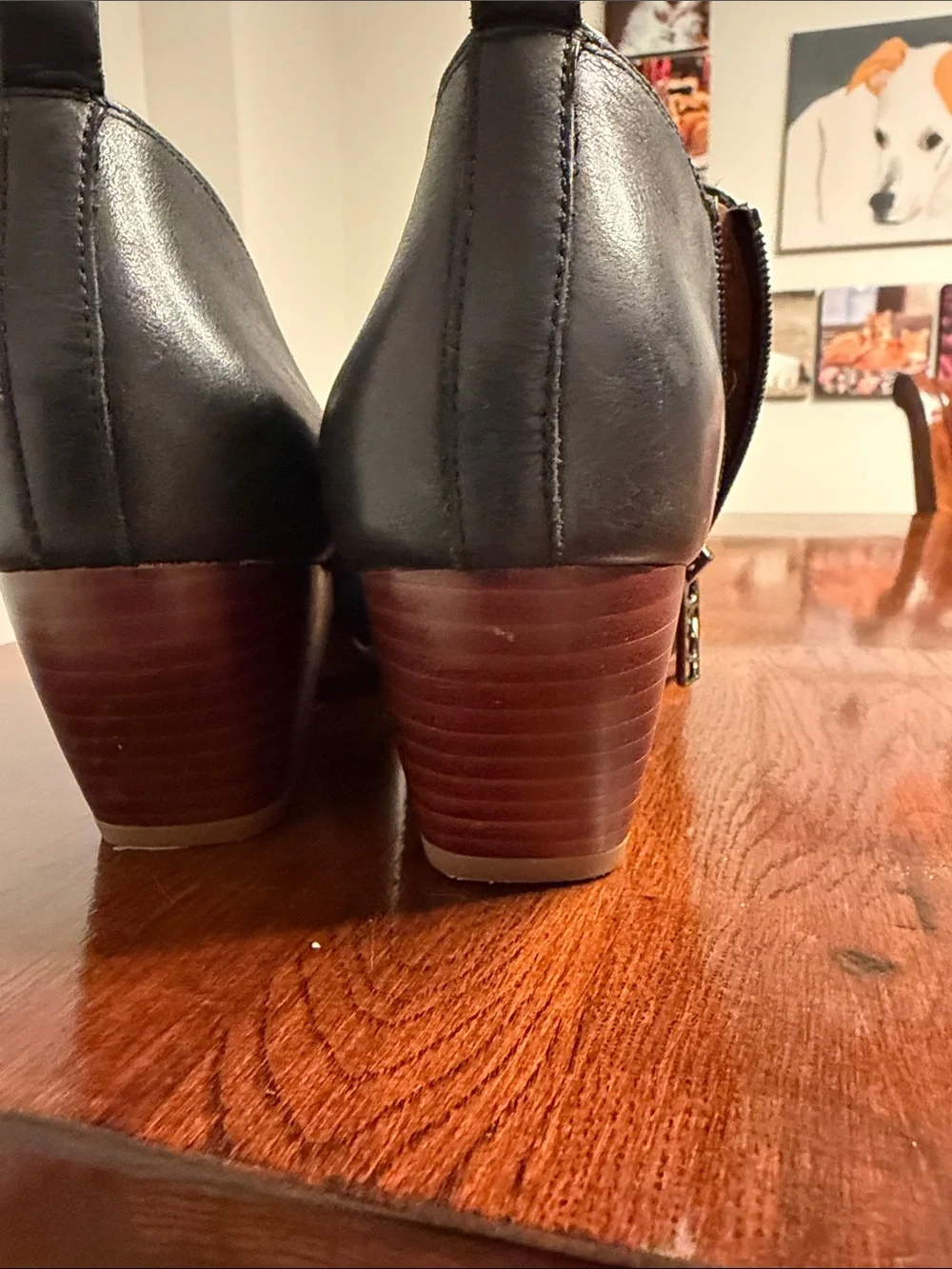 Franco Sarto black leather