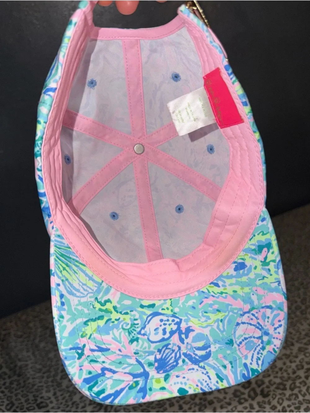 Lilly Pulitzer colorful seashell