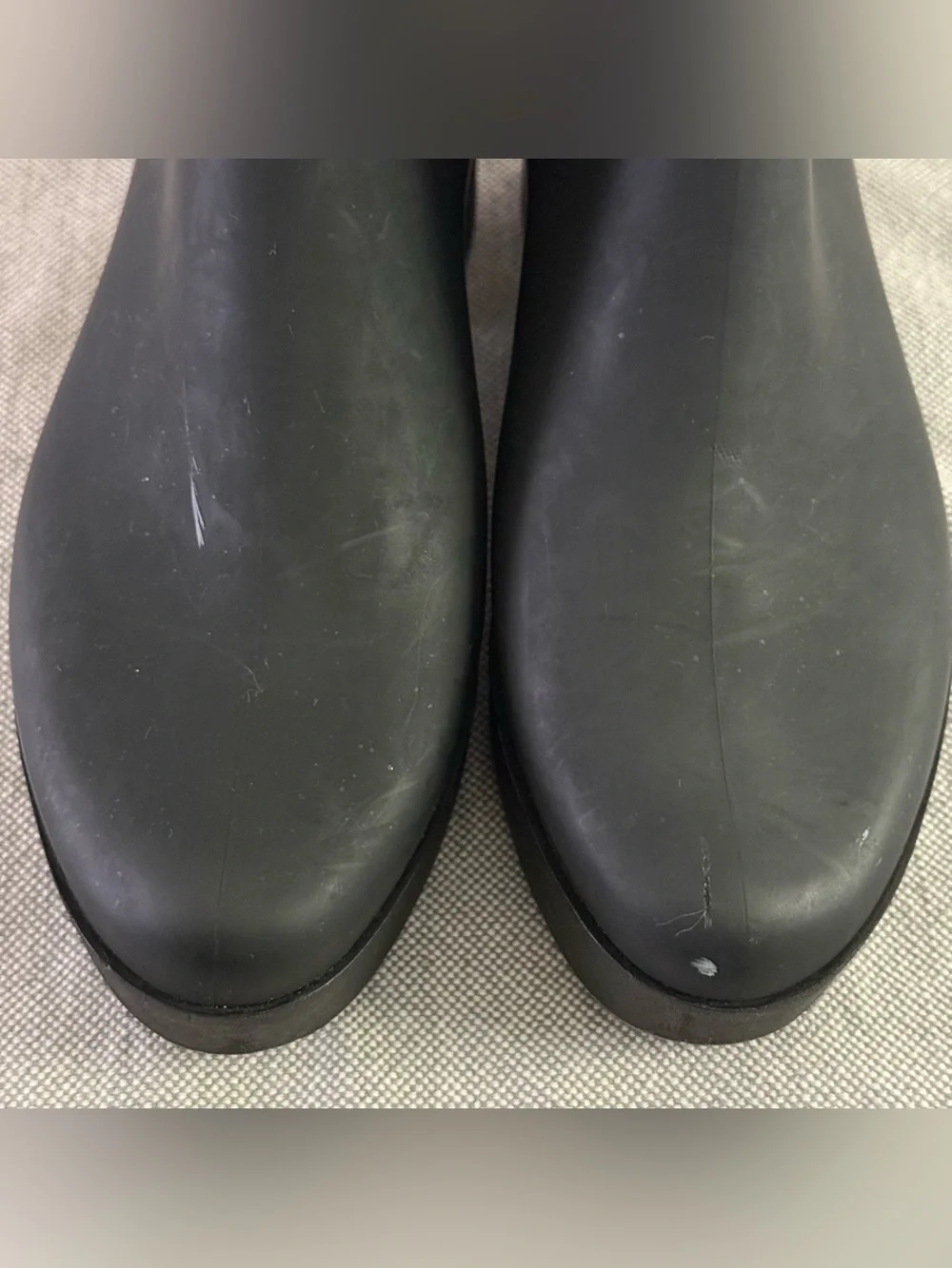 Jeffrey Campbell Black Chelsea Ankle Booties
