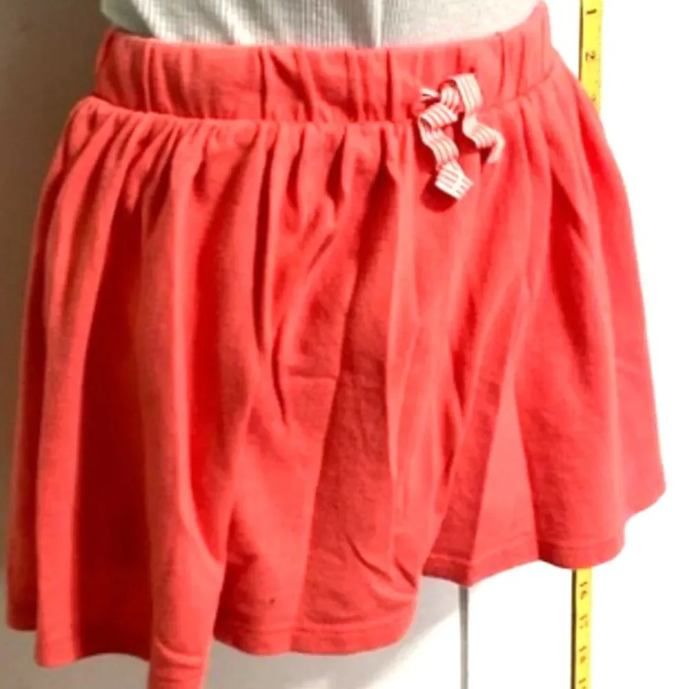 Cat & Jack Skort Skirt Shorts Size Pink Peach Girls Medium 7-8