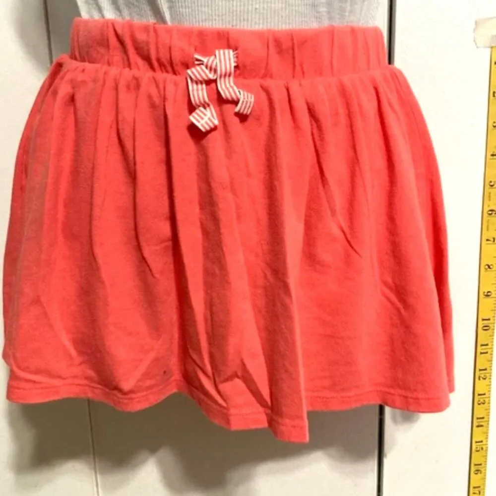 Cat & Jack Skort Skirt Shorts Size Pink Peach Girls Medium 7-8