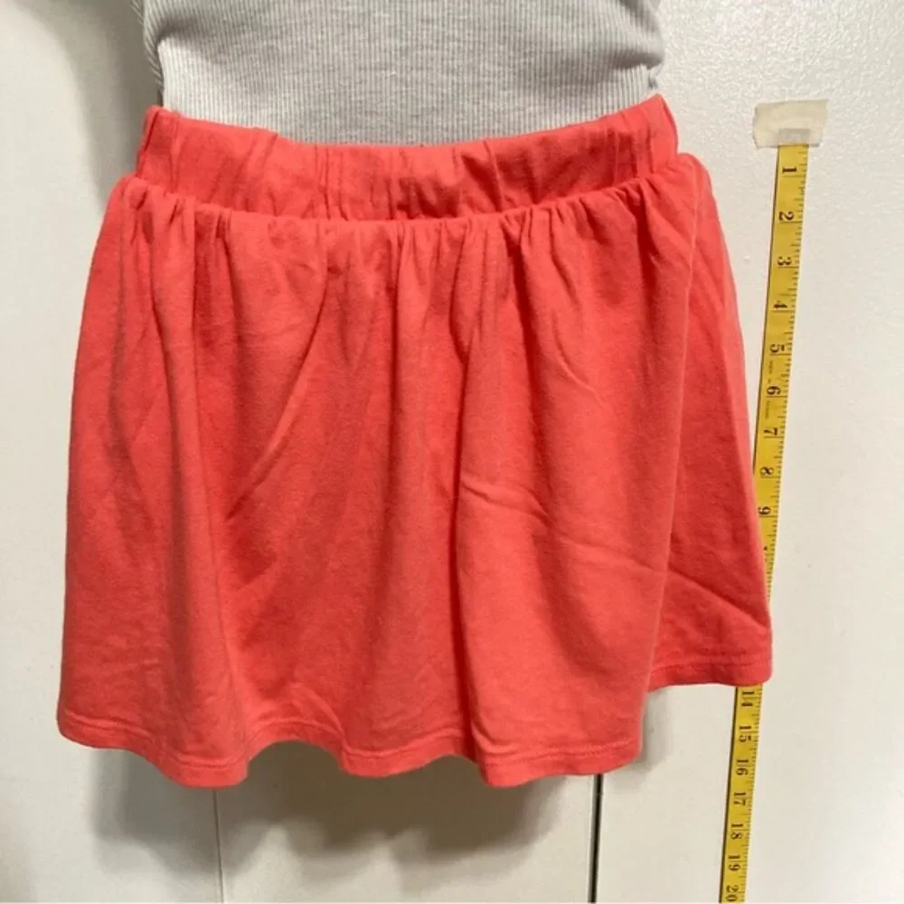 Cat & Jack Skort Skirt Shorts Size Pink Peach Girls Medium 7-8