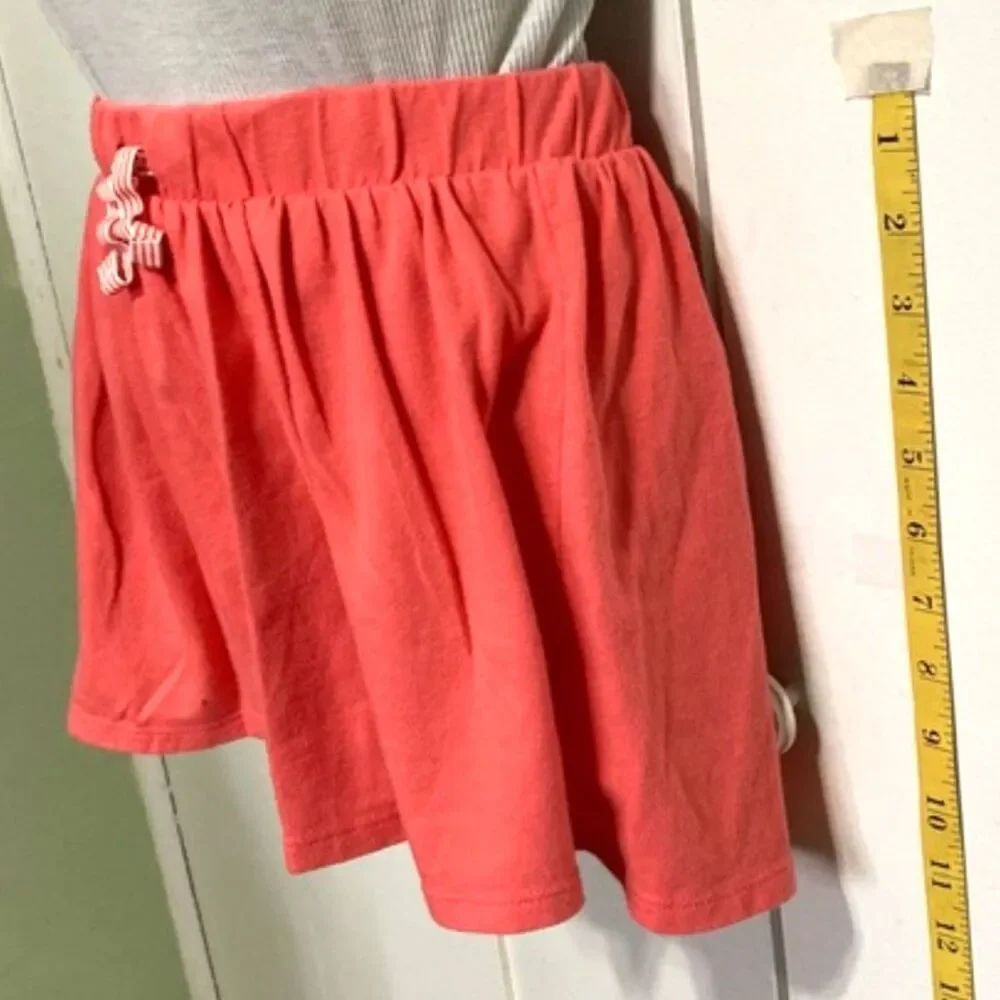 Cat & Jack Skort Skirt Shorts Size Pink Peach Girls Medium 7-8