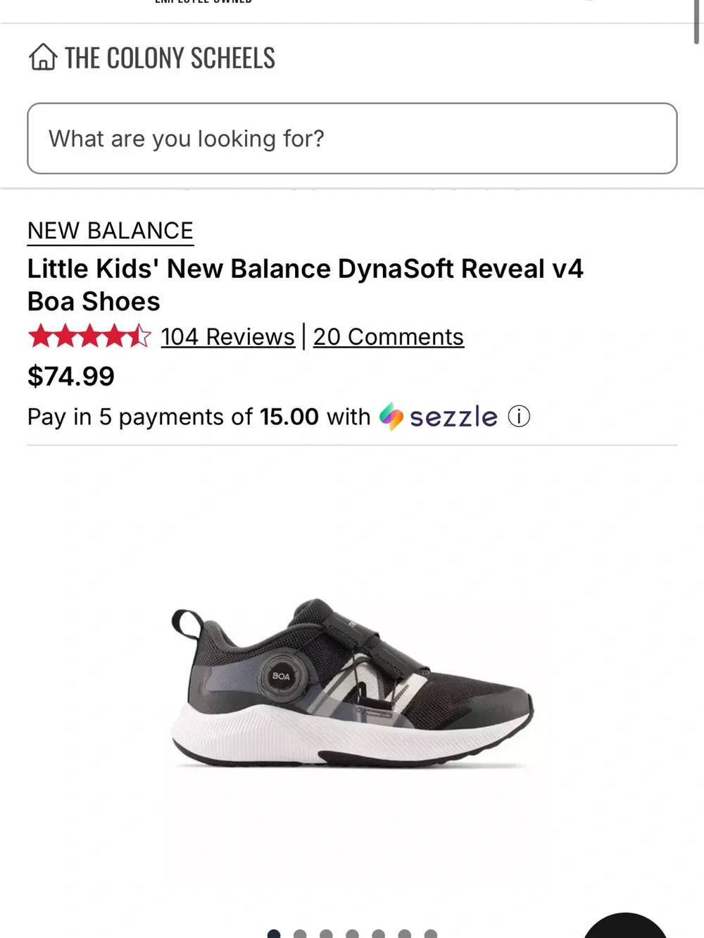 New Balance sleek all