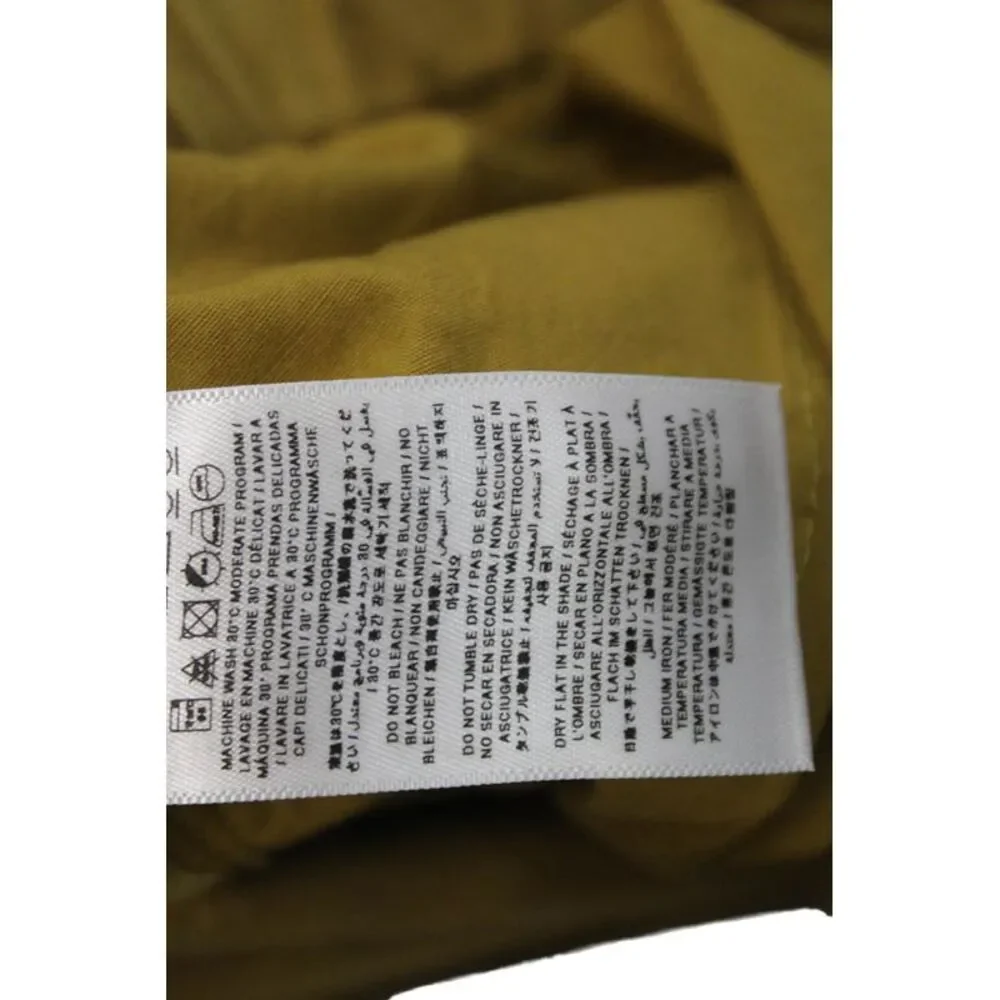 Bonpoint Girls Zipper Fly Straight Leg Casual Pants Brown Cotton Size 12