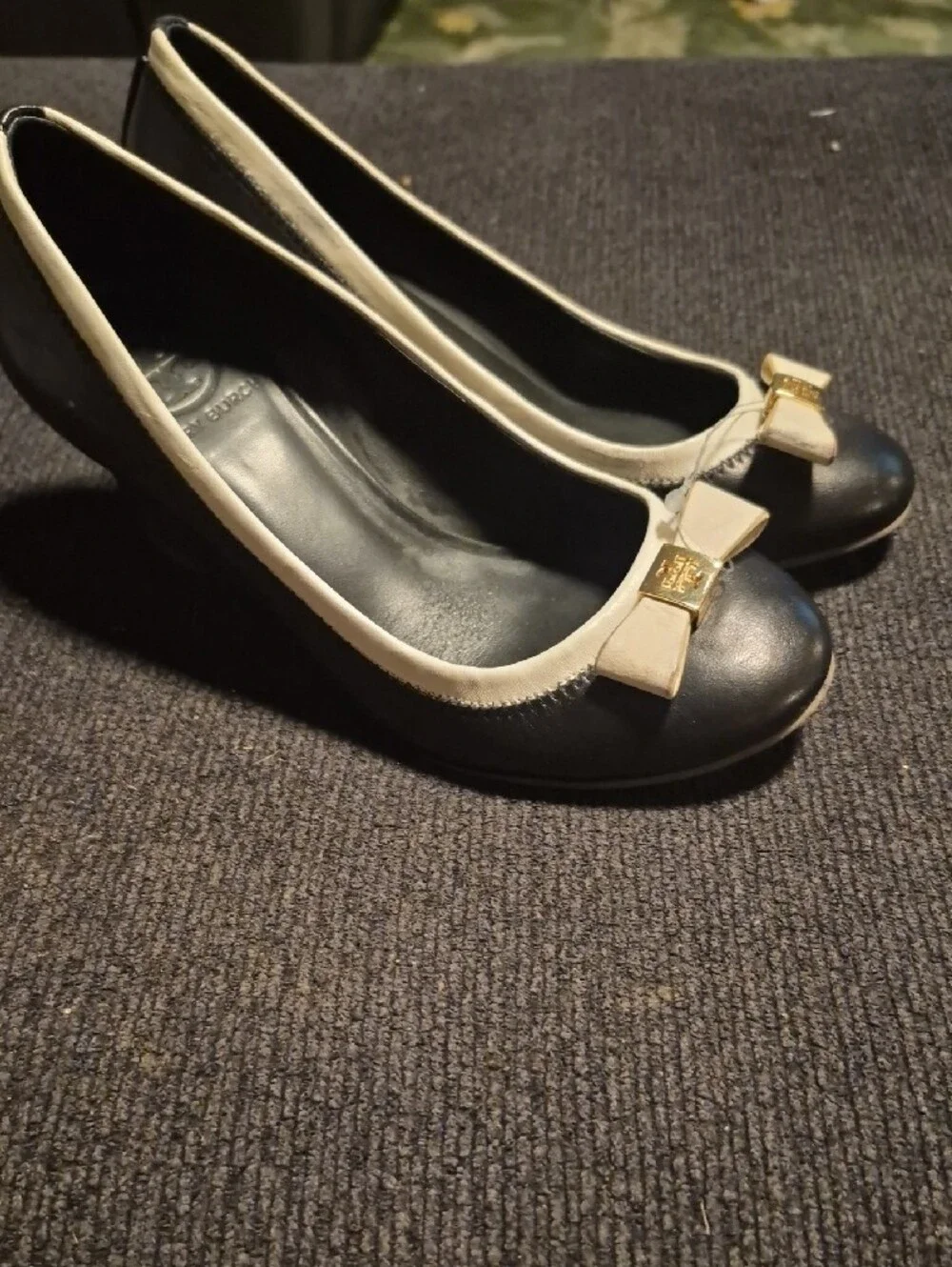 Tory Burch black leather
