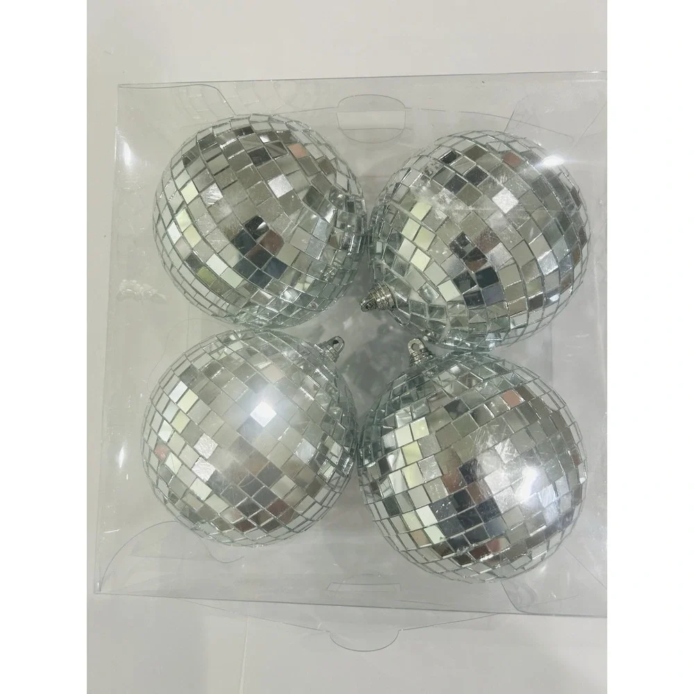 Disco‎ Ball Mirrored Ornaments 4