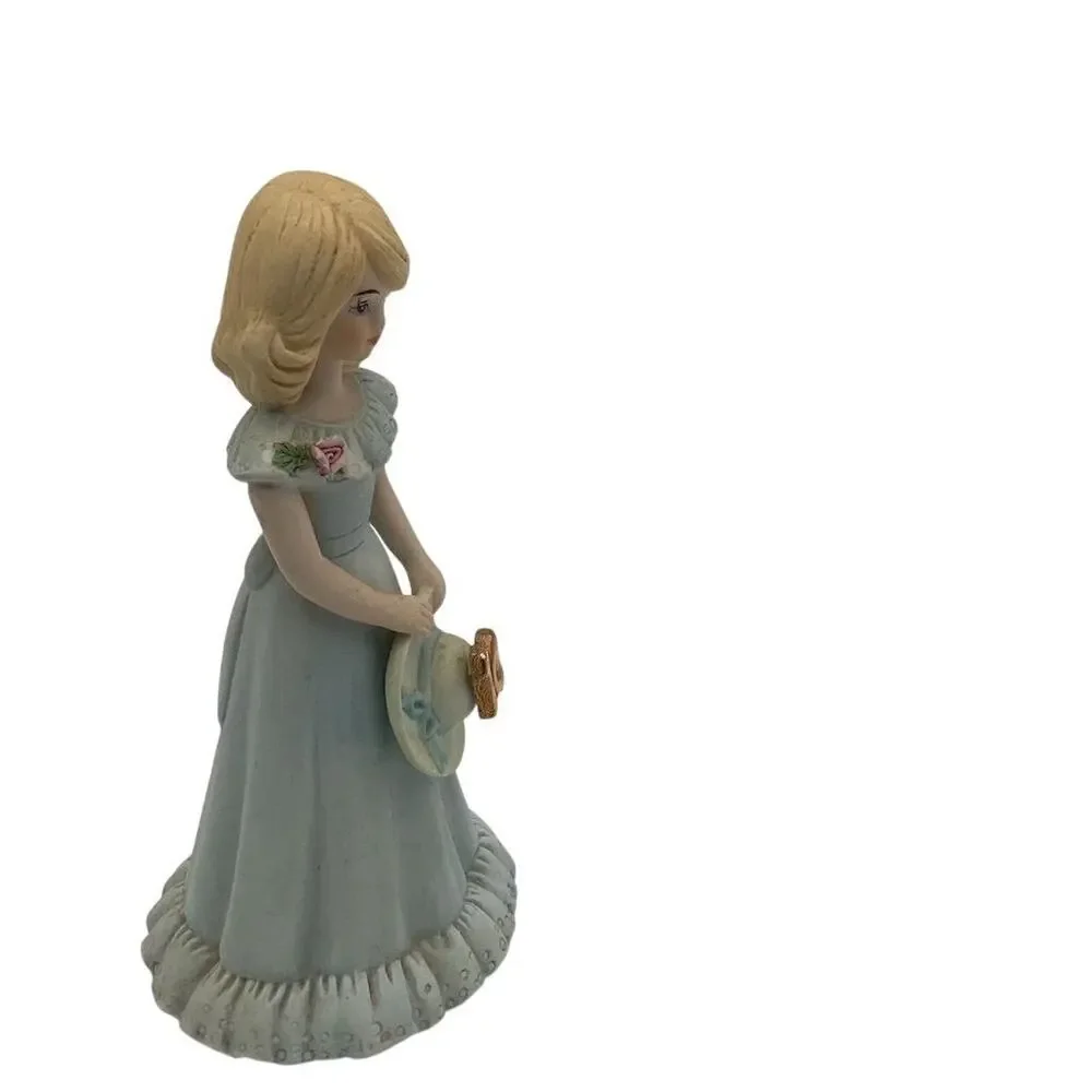 Vintage Enesco Growing Up‎ Girls Age 14 Figurine 1981 Multicolor