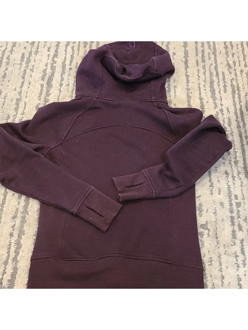 Lululemon Light As Warmth Scuba Black Cherry