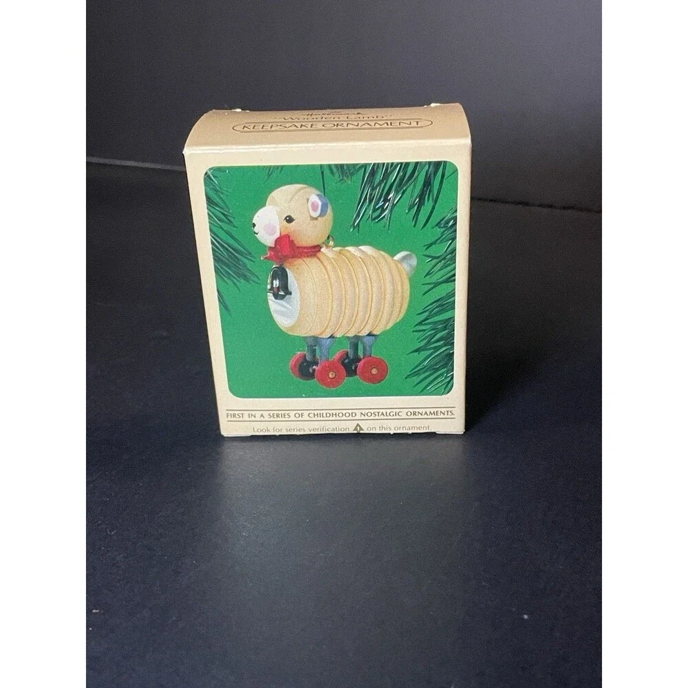 Hallmark charming wooden