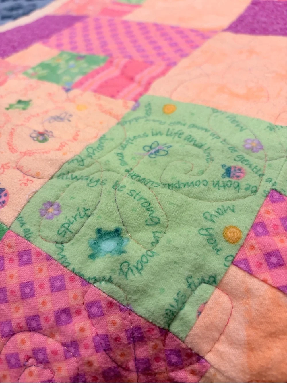 Handmade beautiful patchwork