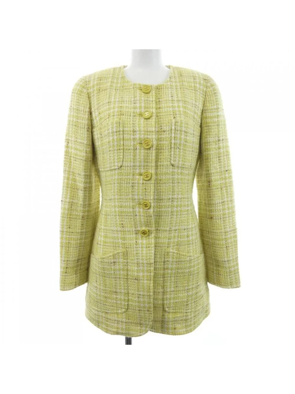 Chanel Vintage Collarless Jacket