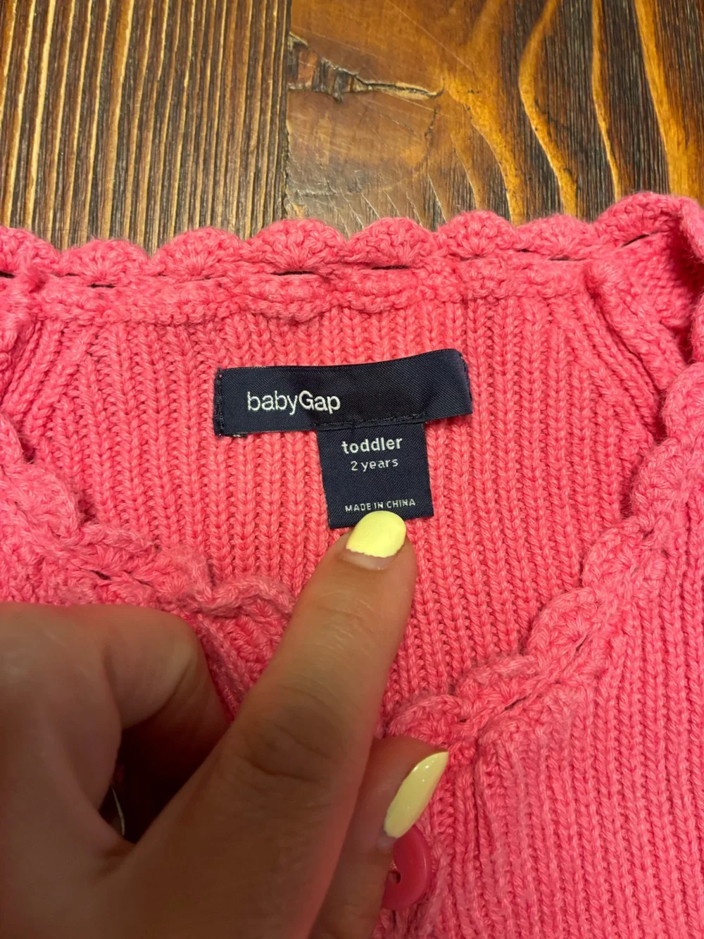 GAP cropped knit