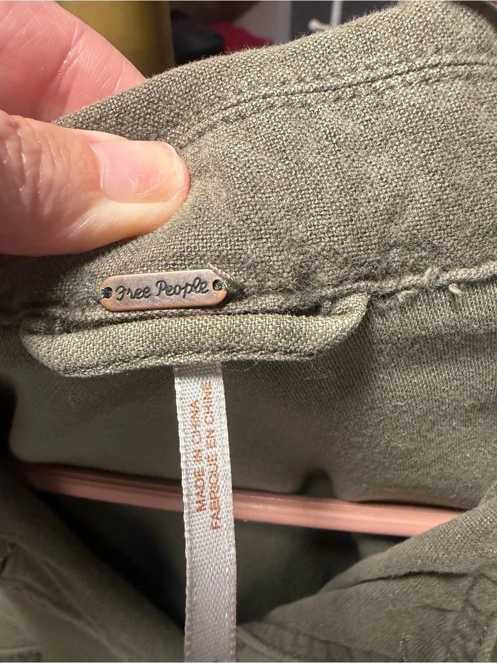 Free People relaxed utility
