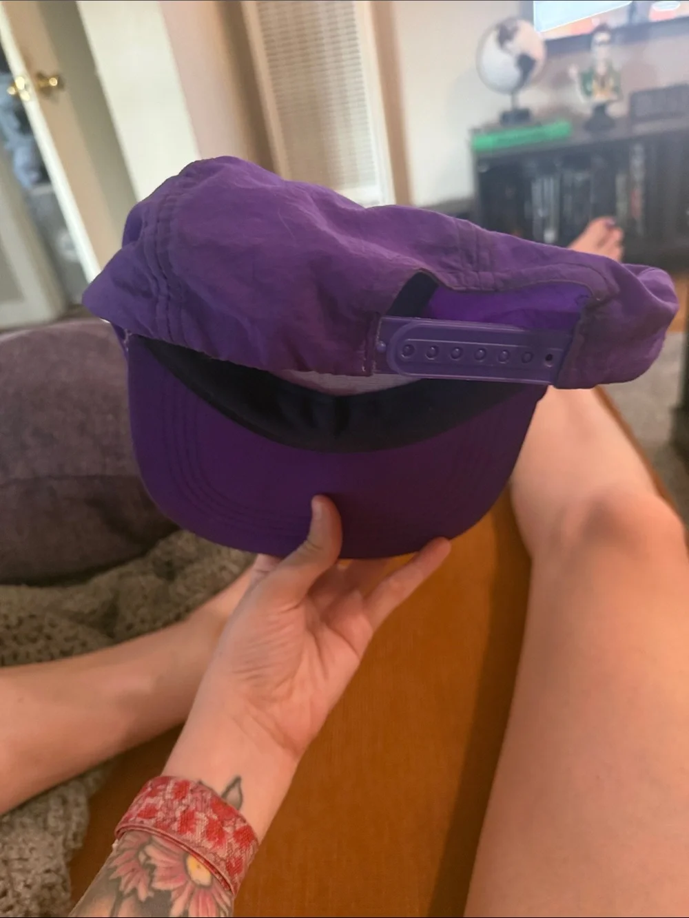 Vintage bold purple