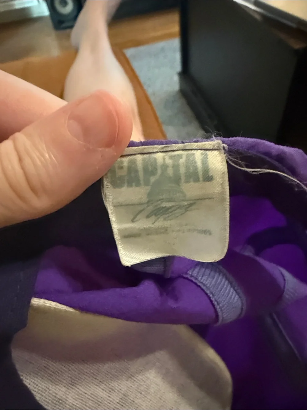 Vintage bold purple