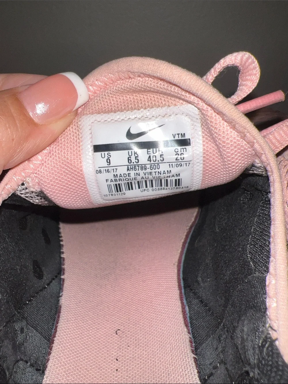 Nike breathable mesh