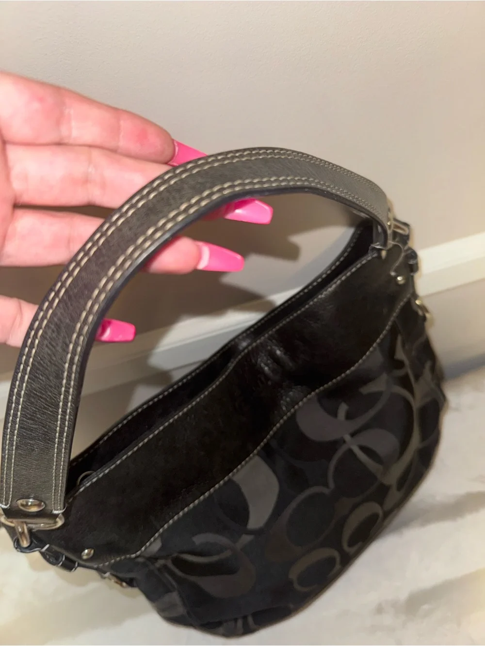 Coach genuine black