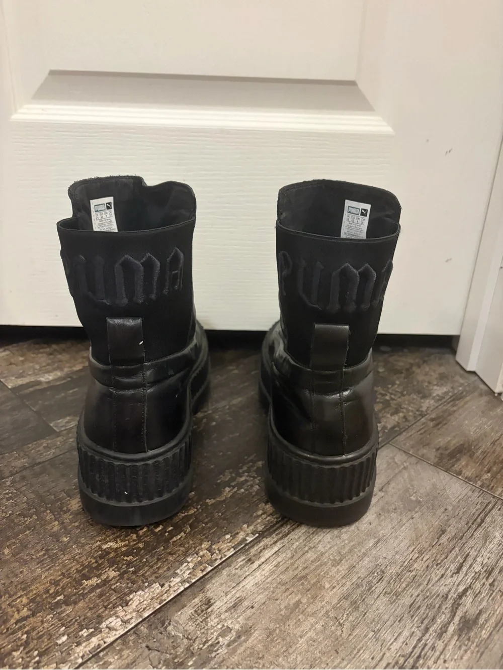 AUTHENTIC PUMA x Fenty by Rihanna Chelsea Sneaker Boots ‘Triple Black'