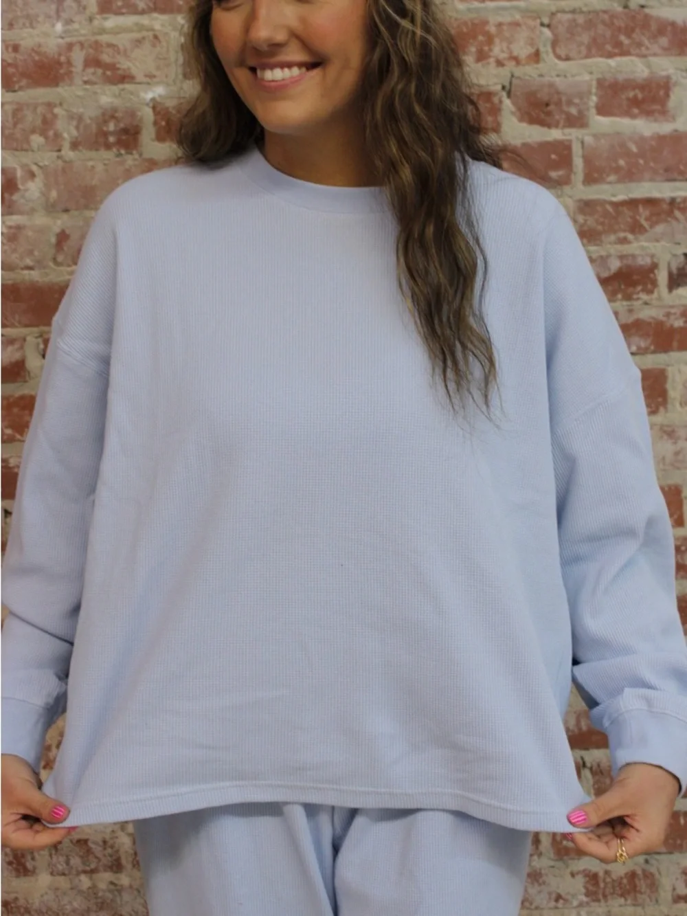 Lulu Mac stay cozy