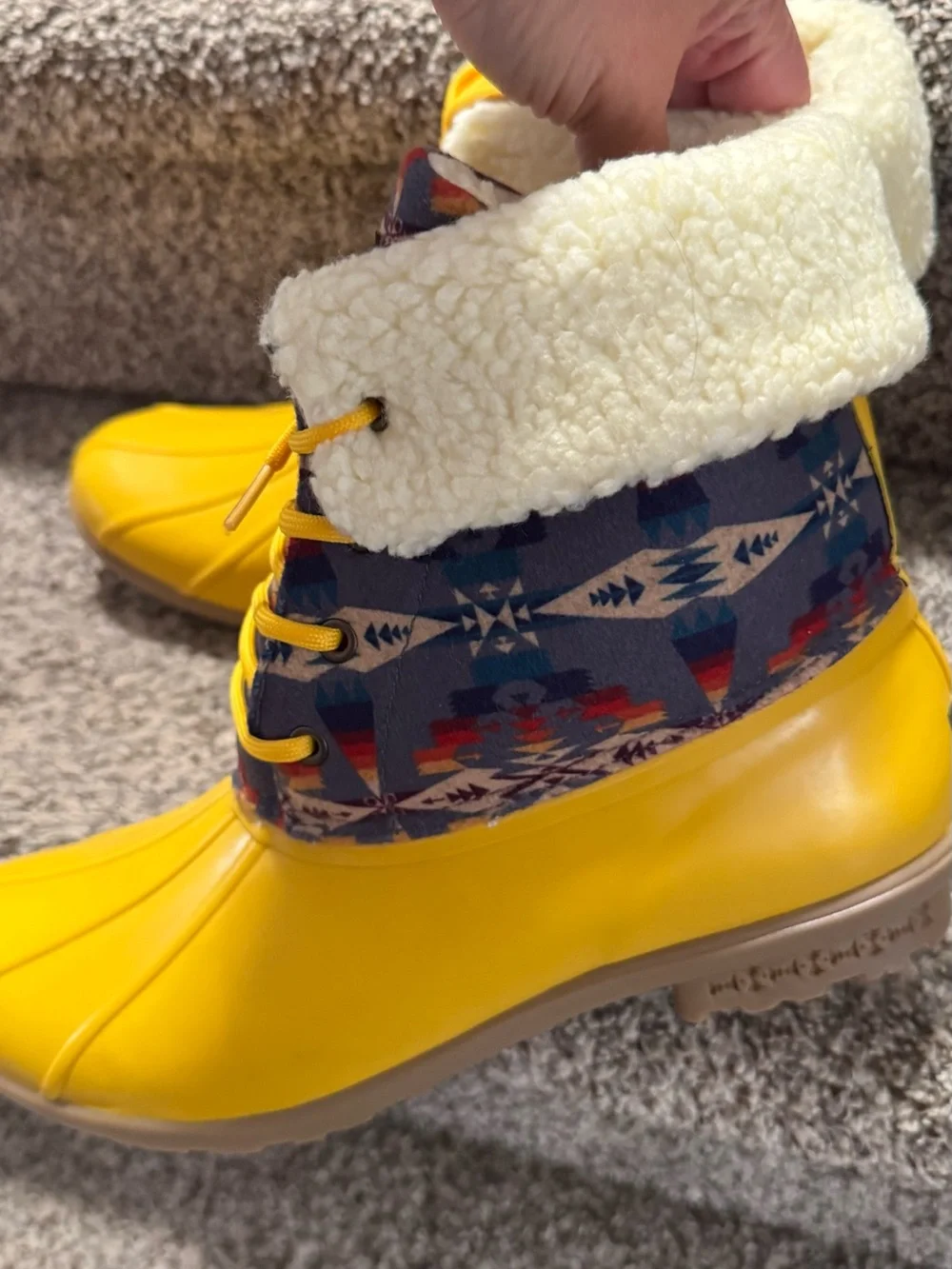Pendleton shearling lined