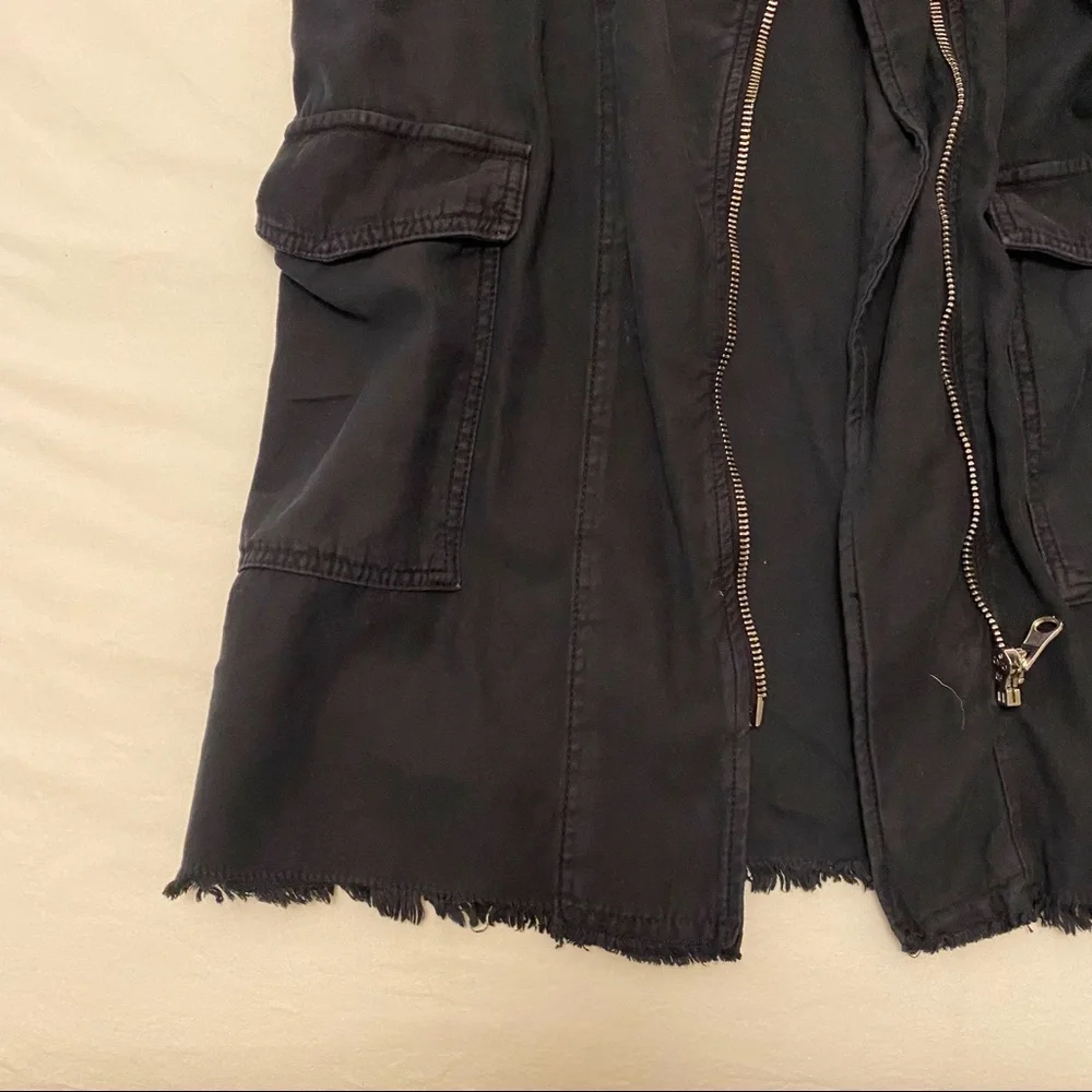 Free People vest blue