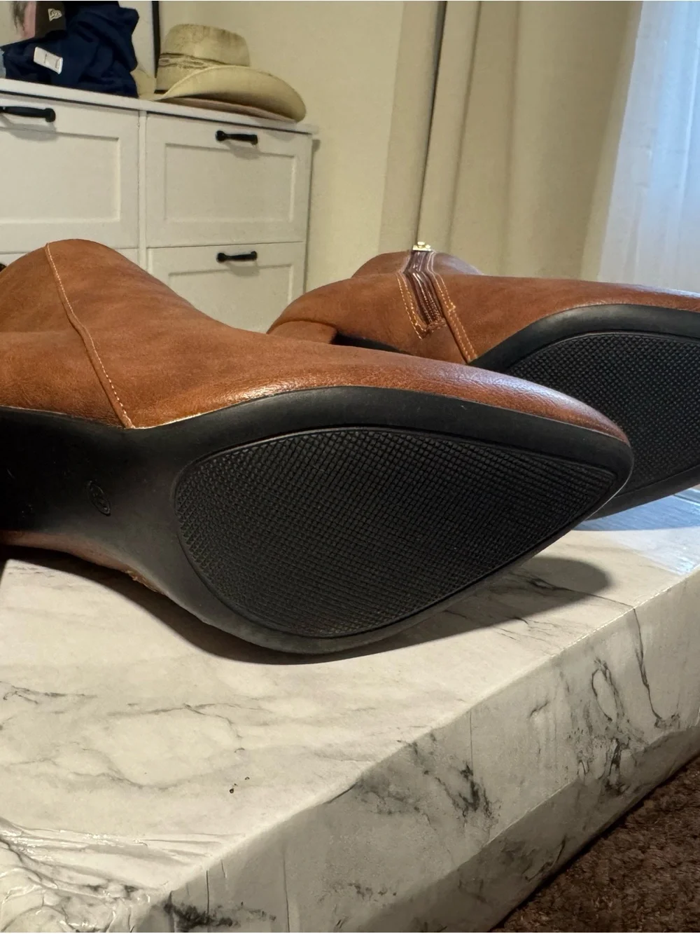 N/A block boots