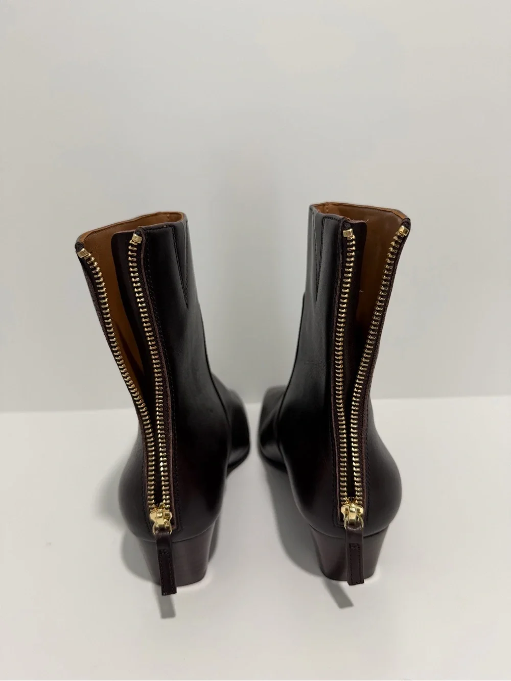 NEW Madewell The Lexie Ankle Boot in Turkish Coffee Leather Size 9 NX060 $228