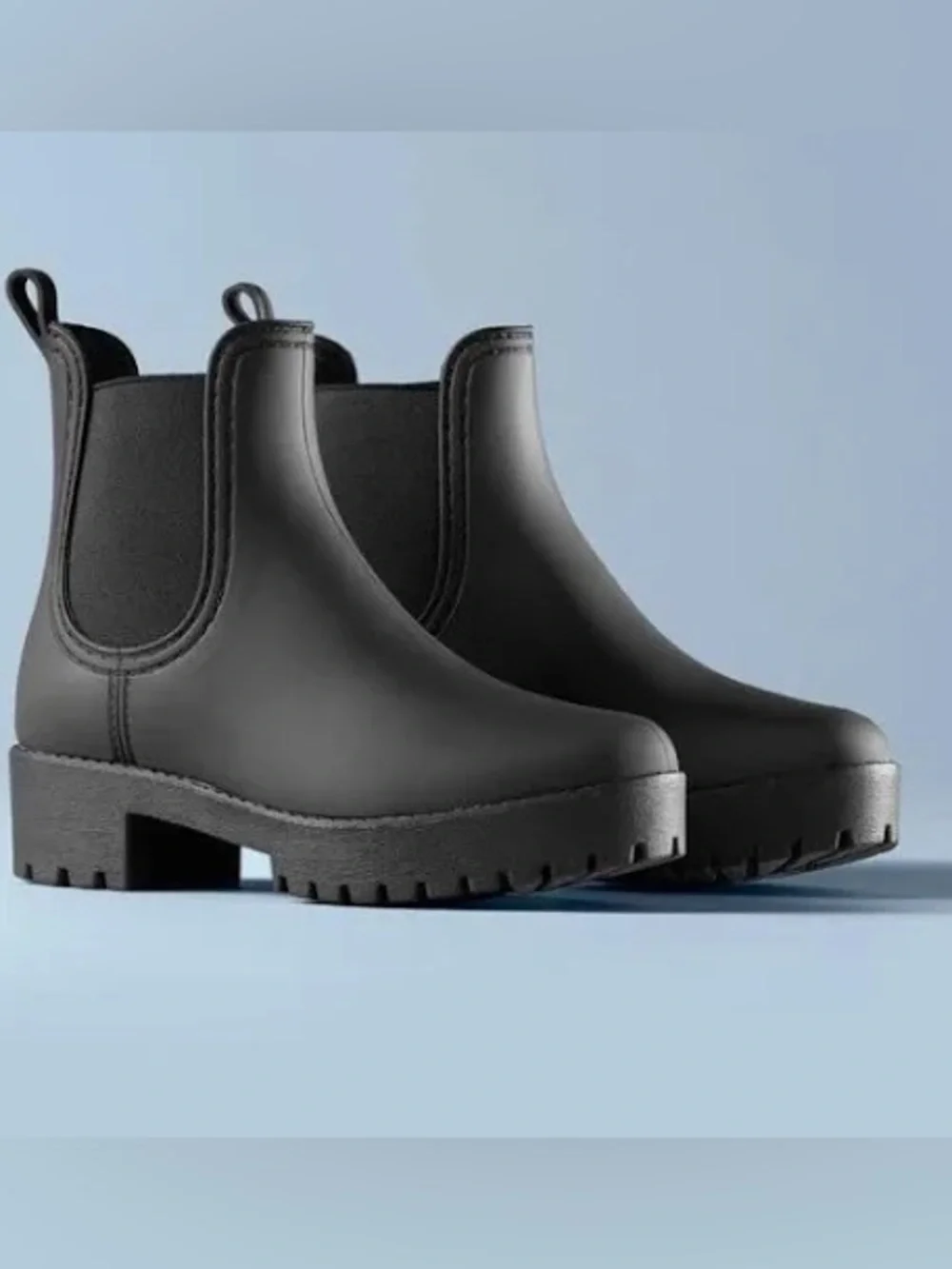 Jeffrey Campbell Cloudy Waterproof Chelsea Rain Boot  Women Size 8.0