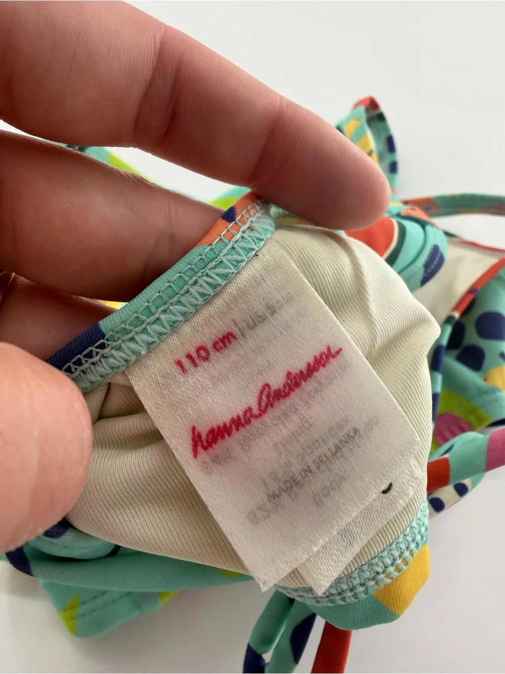 Hanna Andersson check wear save