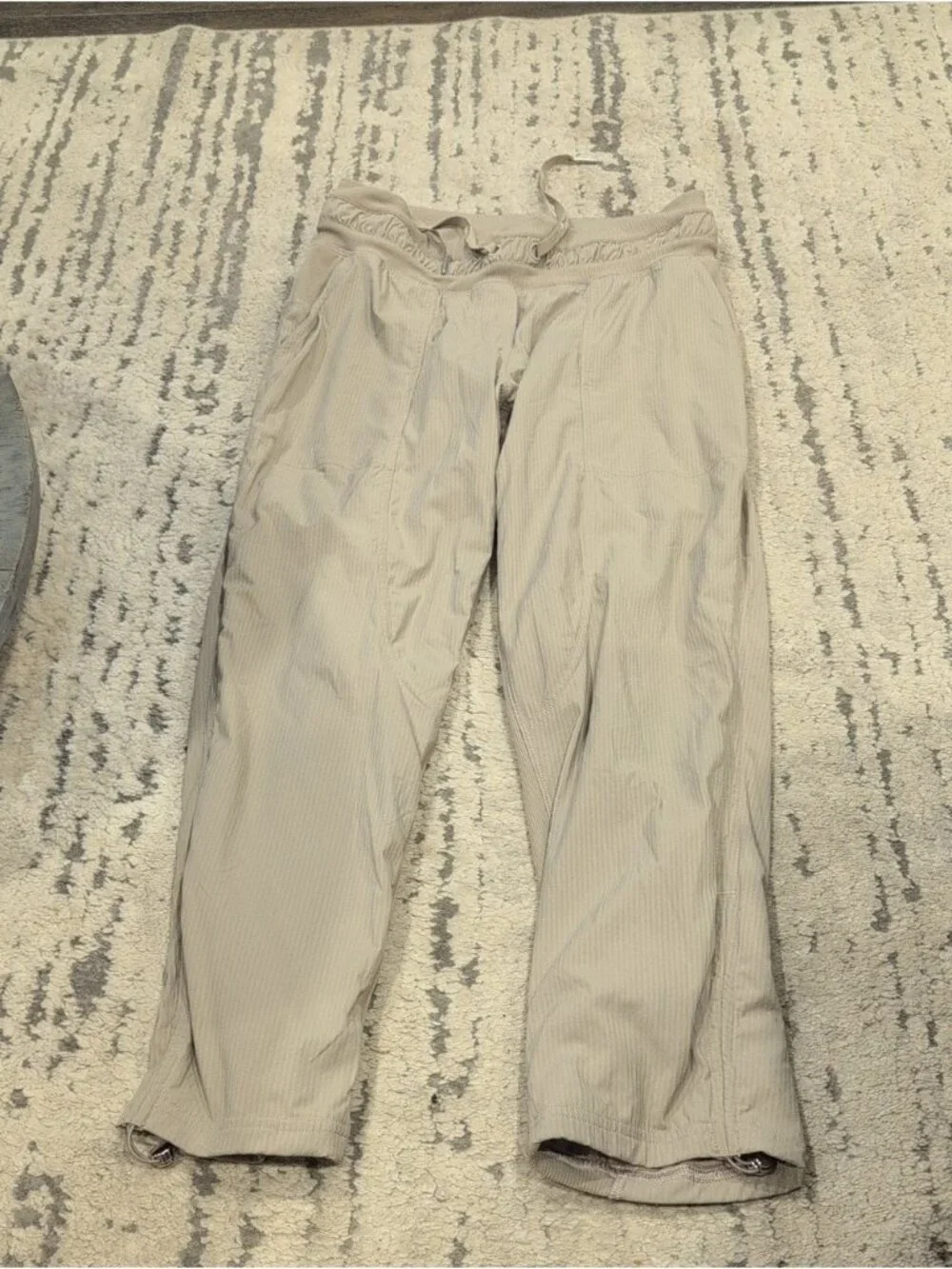 Lululemon Dance Studio Mid-Rise Cropped Lined Pant Mojave Tan