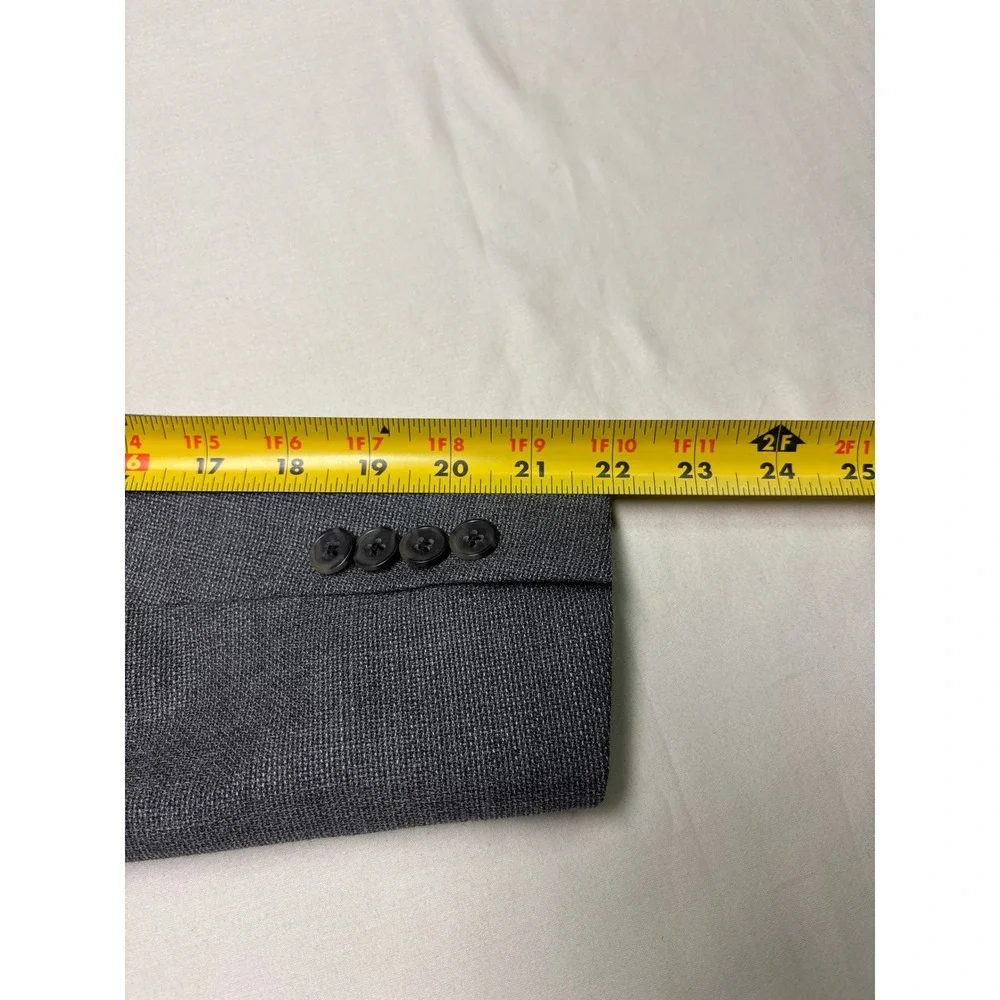 Bonobos x Vitale Barberis Slim Fit G Unconstructed Italian Wool Blazer Mens 36S
