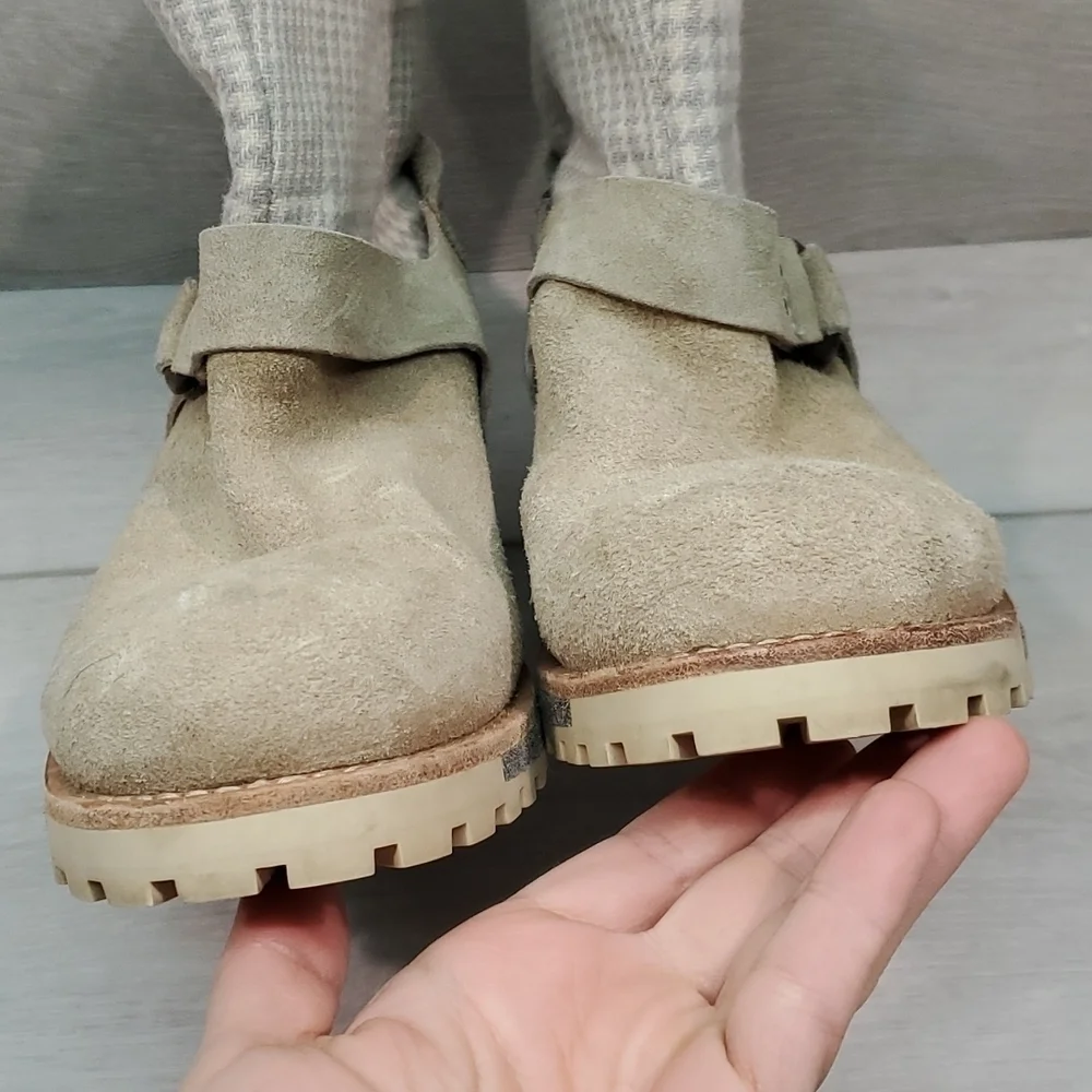 Woolrich Womens Baltimore Comfort Ankle Suede Booties shoes sz 7