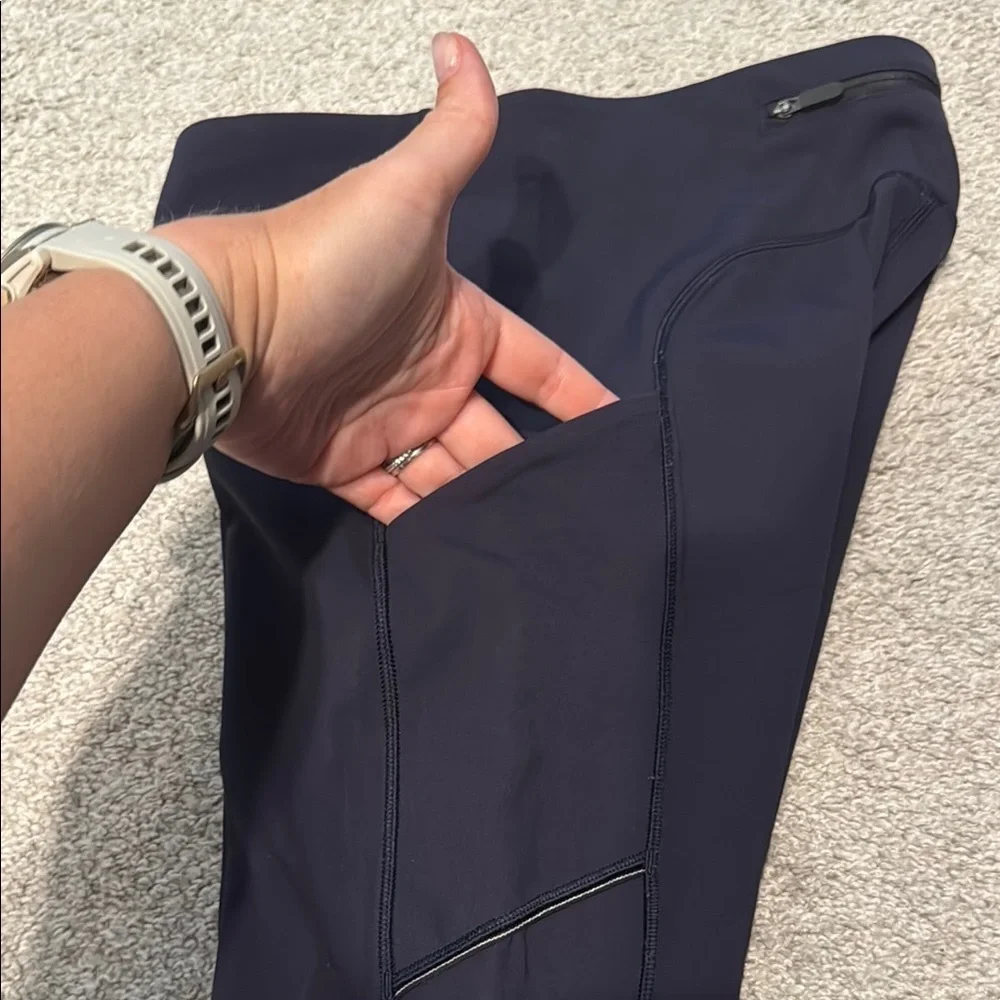 Lululemon navy blue full length leggings